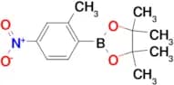 4,4,5,5-tetramethyl-2-(2-methyl-4-nitrophenyl)-1,3,2-dioxaborolane