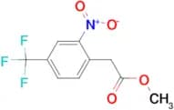 Methyl 2-(2-nitro-4-(trifluoromethyl)phenyl)acetate