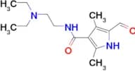N-(2-(Diethylamino)ethyl)-5-formyl-2,4-dimethyl-1H-pyrrole-3-carboxamide
