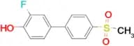 3-Fluoro-4′-(methylsulfonyl)-[1,1′-biphenyl]-4-ol