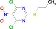 4,6-Dichloro-5-nitro-2-(propylthio)pyrimidine