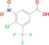 4-Chloro-3-nitro-5-(trifluoromethyl)benzoic acid