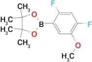 2-(2,4-Difluoro-5-methoxyphenyl)-4,4,5,5-tetramethyl-1,3,2-dioxaborolane