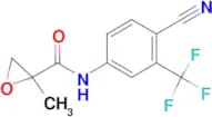 N-(4-Cyano-3-(trifluoromethyl)phenyl)-2-methyloxirane-2-carboxamide