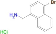 (4-Bromonaphthalen-1-yl)methanamine hydrochloride