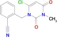 2-((6-Chloro-3-methyl-2,4-dioxo-3,4-dihydropyrimidin-1(2H)-yl)methyl)benzonitrile