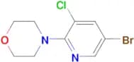 4-(5-Bromo-3-chloropyridin-2-yl)morpholine