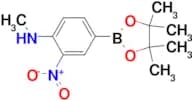 N-Methyl-2-nitro-4-(4,4,5,5-tetramethyl-1,3,2-dioxaborolan-2-yl)aniline