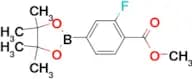 Methyl 2-fluoro-4-(4,4,5,5-tetramethyl-1,3,2-dioxaborolan-2-yl)benzoate