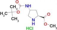 Methyl (2S,4R)-4-Boc-aminopyrrolidine-2-carboxylate hydrochloride