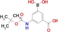 3-Borono-5-((tert-butoxycarbonyl)amino)benzoic acid