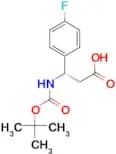 (S)-3-((tert-Butoxycarbonyl)amino)-3-(4-fluorophenyl)propanoic acid