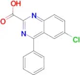 6-Chloro-4-phenylquinazoline-2-carboxylic acid