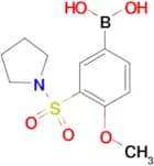(4-Methoxy-3-(pyrrolidin-1-ylsulfonyl)phenyl)boronic acid
