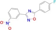 5-(4-Fluorophenyl)-3-(3-nitrophenyl)-1,2,4-oxadiazole