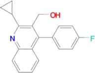 (2-Cyclopropyl-4-(4-fluorophenyl)quinolin-3-yl)methanol