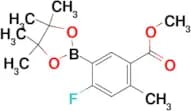 Methyl 4-fluoro-2-methyl-5-(4,4,5,5-tetramethyl-1,3,2-dioxaborolan-2-yl)benzoate