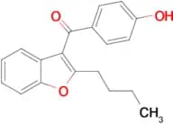(2-Butylbenzofuran-3-yl)(4-hydroxyphenyl)methanone