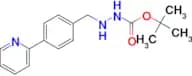 tert-Butyl 2-(4-(pyridin-2-yl)benzyl)hydrazinecarboxylate