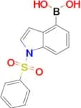 (1-(Phenylsulfonyl)-1H-indol-4-yl)boronic acid