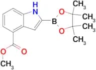 Methyl 2-(4,4,5,5-tetramethyl-1,3,2-dioxaborolan-2-yl)-1H-indole-4-carboxylate