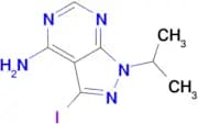 3-Iodo-1-isopropyl-1H-pyrazolo[3,4-d]pyrimidin-4-amine