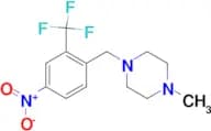 1-Methyl-4-(4-nitro-2-(trifluoromethyl)benzyl)piperazine