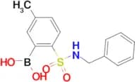(2-(N-Benzylsulfamoyl)-5-methylphenyl)boronic acid