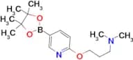 N,N-Dimethyl-3-((5-(4,4,5,5-tetramethyl-1,3,2-dioxaborolan-2-yl)pyridin-2-yl)oxy)propan-1-amine