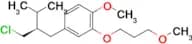 (R)-4-(2-(Chloromethyl)-3-methylbutyl)-1-methoxy-2-(3-methoxypropoxy)benzene