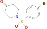 1-((4-Bromophenyl)sulfonyl)piperidin-4-one