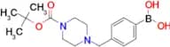 (4-((4-(tert-Butoxycarbonyl)piperazin-1-yl)methyl)phenyl)boronic acid