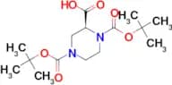 (S)-1,4-Bis(tert-butoxycarbonyl)piperazine-2-carboxylic acid