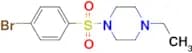 1-((4-Bromophenyl)sulfonyl)-4-ethylpiperazine