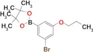 2-(3-Bromo-5-propoxyphenyl)-4,4,5,5-tetramethyl-1,3,2-dioxaborolane