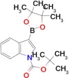 tert-Butyl 3-(4,4,5,5-tetramethyl-1,3,2-dioxaborolan-2-yl)-1H-indole-1-carboxylate