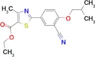 Ethyl 2-(3-cyano-4-isobutoxyphenyl)-4-methyl-5-thiazolecarboxylate