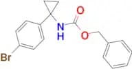 Benzyl (1-(4-bromophenyl)cyclopropyl)carbamate