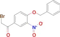 1-(4-(Benzyloxy)-3-nitrophenyl)-2-bromoethanone