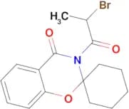 3-(2-Bromopropanoyl)spiro[benzo[e][1,3]oxazine-2,1'-cyclohexan]-4(3H)-one