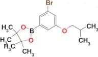 2-(3-Bromo-5-isobutoxyphenyl)-4,4,5,5-tetramethyl-1,3,2-dioxaborolane