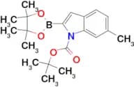 tert-Butyl 6-methyl-2-(4,4,5,5-tetramethyl-1,3,2-dioxaborolan-2-yl)-1H-indole-1-carboxylate