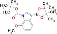 tert-Butyl 7-methoxy-3-(4,4,5,5-tetramethyl-1,3,2-dioxaborolan-2-yl)-1H-indole-1-carboxylate