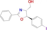 ((4R,5R)-5-(4-Iodophenyl)-2-phenyl-4,5-dihydrooxazol-4-yl)methanol