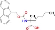 (S)-2-((((9H-Fluoren-9-yl)methoxy)carbonyl)amino)-2-methylhept-6-enoic acid