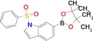 1-(Phenylsulfonyl)-6-(4,4,5,5-tetramethyl-1,3,2-dioxaborolan-2-yl)-1H-indole
