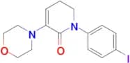 1-(4-Iodophenyl)-3-morpholino-5,6-dihydropyridin-2(1H)-one