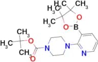 tert-Butyl 4-(3-(4,4,5,5-tetramethyl-1,3,2-dioxaborolan-2-yl)pyridin-2-yl)piperazine-1-carboxylate