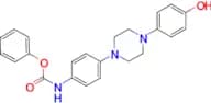 Phenyl (4-(4-(4-hydroxyphenyl)piperazin-1-yl)phenyl)carbamate