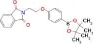 2-(2-(4-(4,4,5,5-Tetramethyl-1,3,2-dioxaborolan-2-yl)phenoxy)ethyl)isoindoline-1,3-dione